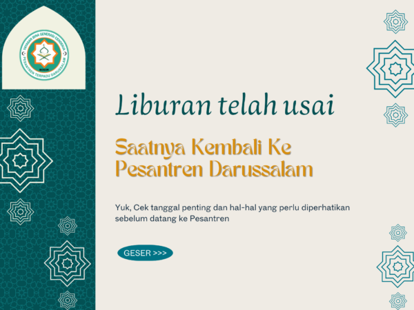 Liburan Telah Usai Cek Info Penting